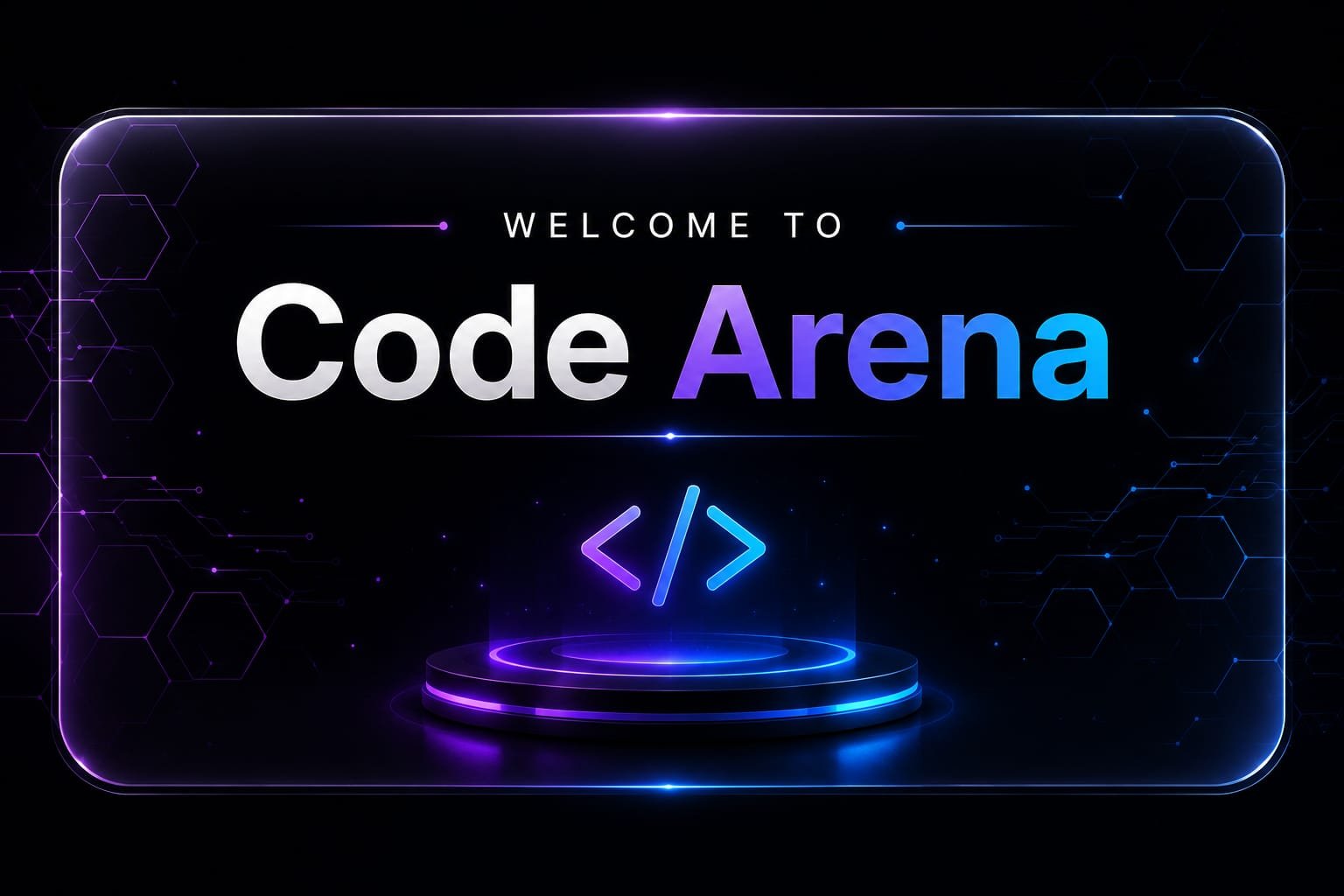 Welcome to Code Arena